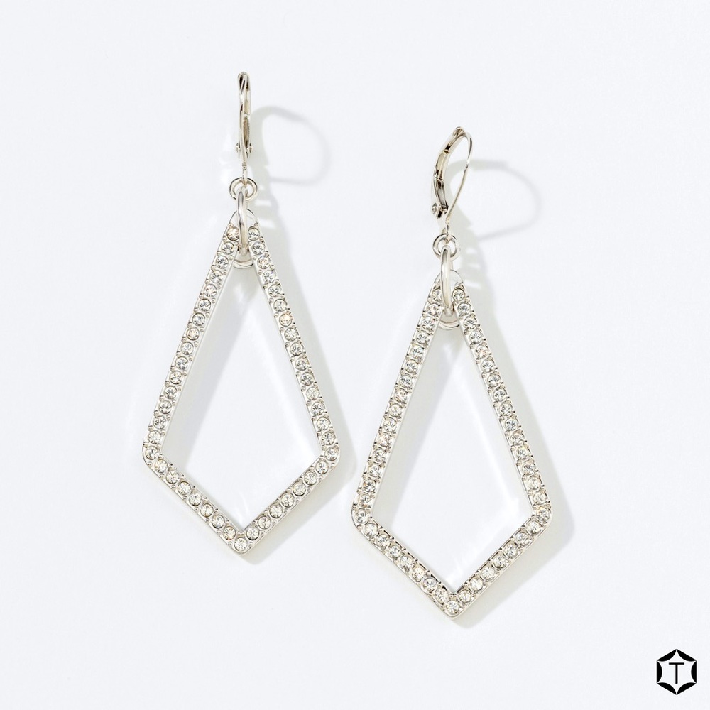 Swarovski, touchstone earrings . Opening night